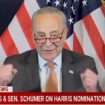 tough-crowd:-chuck-schumer-endorses-kamala-harris-for-president-after-successful-coup-of-biden-and-no-one-claps-even-after-he-asks-them-to-(video)