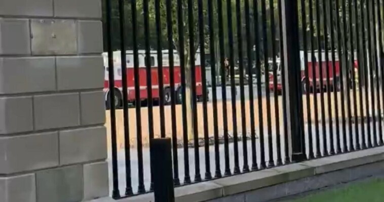 just-in:-emergency-trucks-pull-up-to-white-house-and-block-off-entrances-after-“suspicious-item”-prompts-closure-(video)