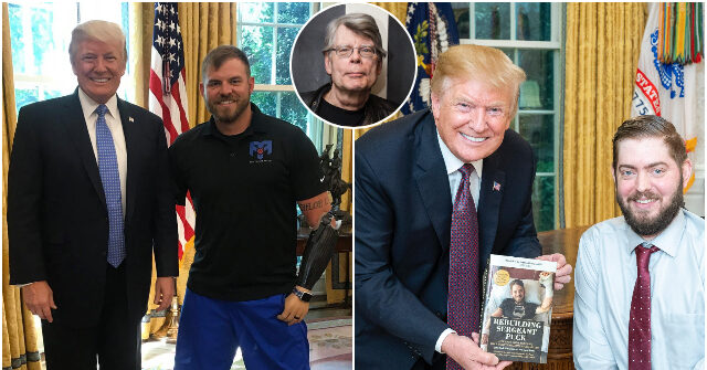 fact-check:-author-stephen-king-spreads-lie-claiming-trump-didn’t-want-to-be-photographed-with-amputee-veterans