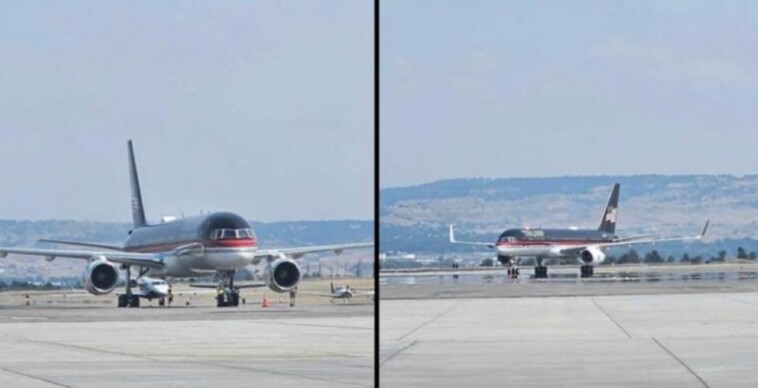 breaking:-trump’s-plane-makes-emergency-landing-in-billings,-montana-following-mechanical-issue-(video)