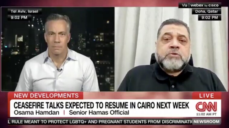 top-hamas-official-abruptly-ends-tense-cnn-interview-when-asked-if-he-accepts-blame-for-civilian-deaths-in-gaza