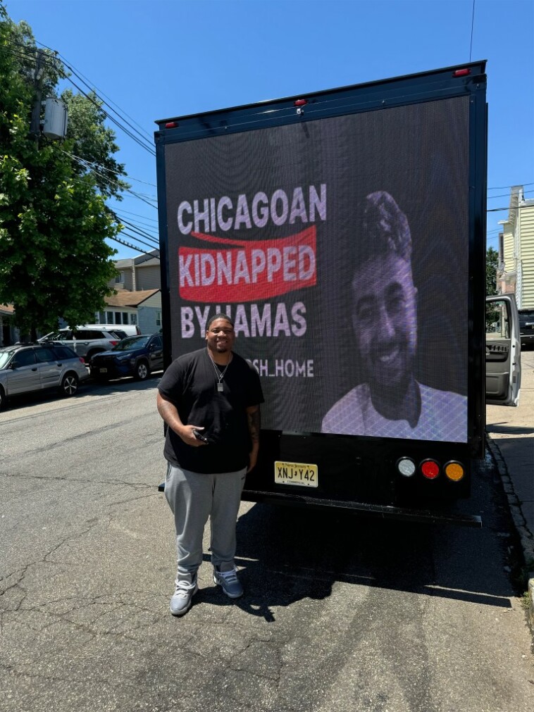 chicago-trucker-vows-to-keep-oct.-7-hamas-captives’-plight-alive-at-dnc-with-‘hostage-truck’