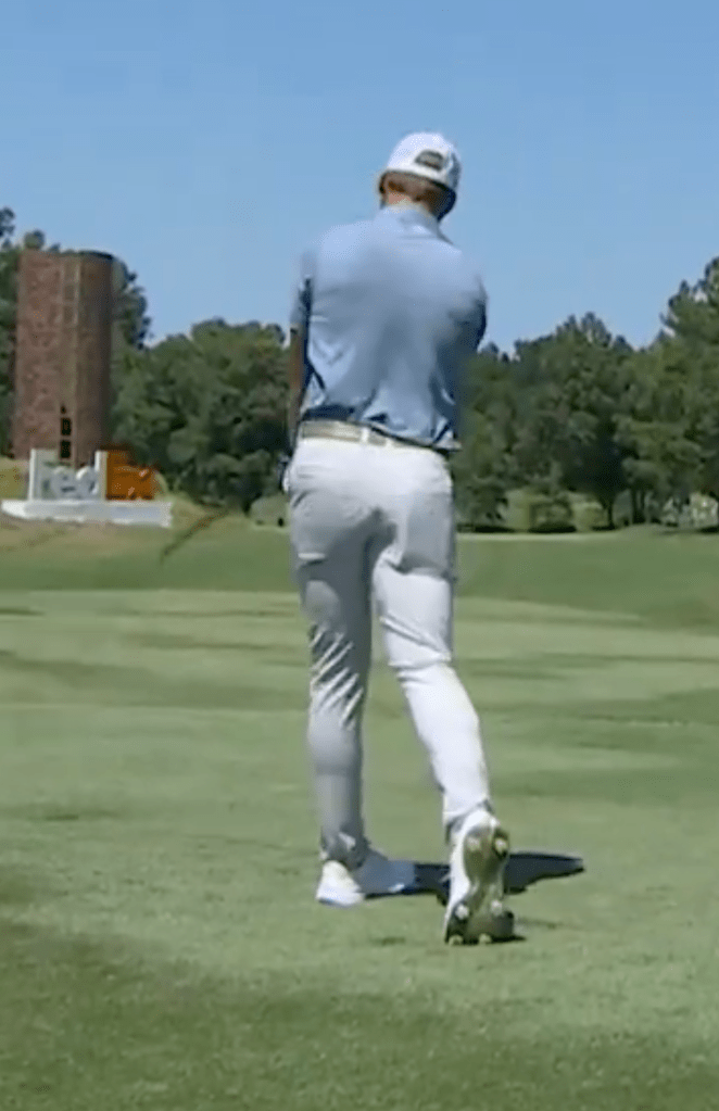 pga-tour-golfer-sam-burns-smashes,-breaks-driver-after-brutal-shot