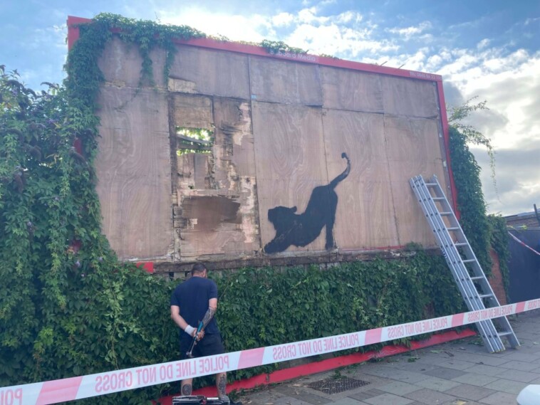 london-zoo-removes-banksy-mural-after-mobbed-by-visitors:-‘banksy-woz-er’