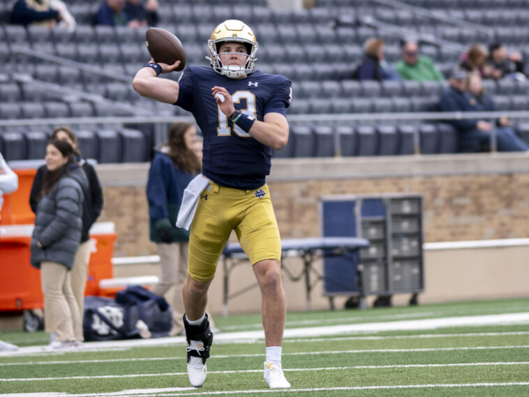 college-football-preseason-rankings:-with-transfer-qb-riley-leonard,-no.-7-notre-dame-has-talent-for-playoff-push