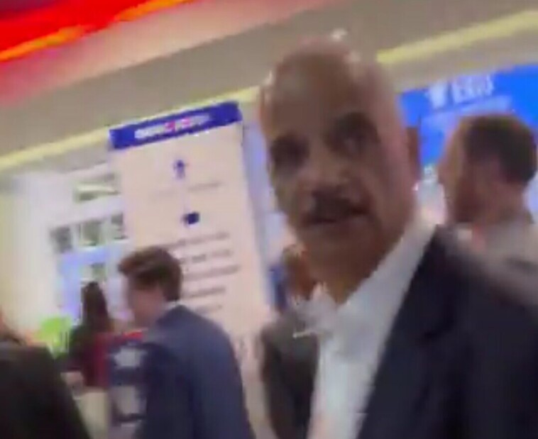 “f***-you!…you’re-a-fool”-eric-holder-melts-down-when-confronted-by-jack-posobiec-about-his-failure-to-properly-vet-tim-walz-(video)