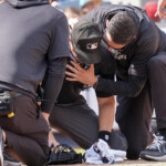 mlb-umpire-nick-mahrley-carted-off-field-after-giancarlo-stanton’s-broken-bat-hit-him-in-the-head