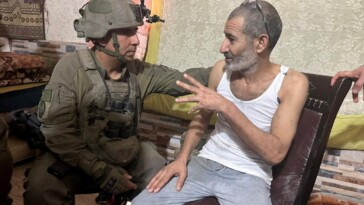 idf-rescues-hamas-hostage-and-father-of-11-by-chance-after-finding-him-alone-in-gaza-tunnel