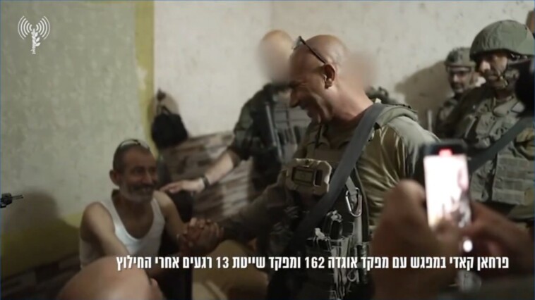 dramatic-moment-idf-rescues-israeli-hostage-and-father-of-11-in-gaza-tunnel:-‘i-couldn’t-believe-it’