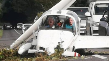 pilot,-passenger-miraculously-walk-away-from-shocking-plane-crash-on-busy-road