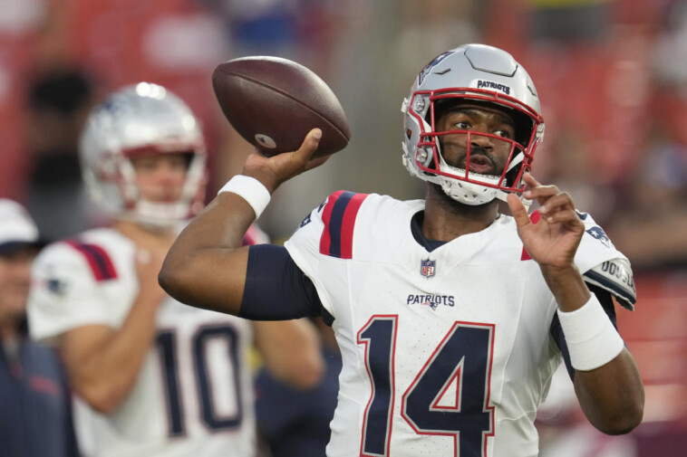 patriots-choose-jacoby-brissett-as-week-1-starting-qb-over-rookie-drake-maye