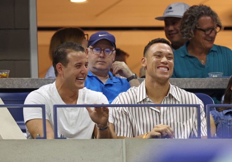 aaron-judge,-anthony-rizzo-take-in-us-open-action-with-their-wives-on-yankees’-night-off