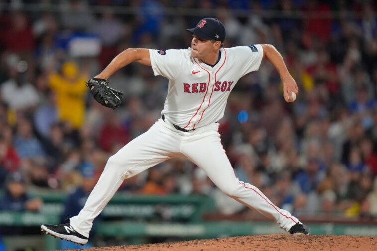 red-sox-reliever-rich-hill,-44,-pitches-in-game-for-20th-season-in-row