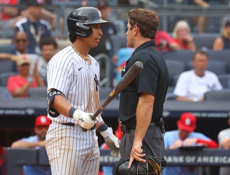 yankees’-oswaldo-cabrera-takes-pitch-clock-violation-at-worst-possible-time