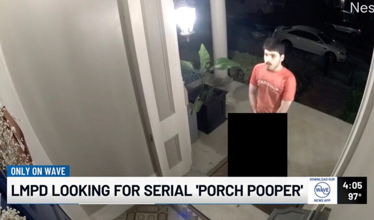 shoeless-slob-leaves-nasty-surprise-on-porch-as-cops-use-viral-video-in-manhunt:-‘we’re-good-neighbors’