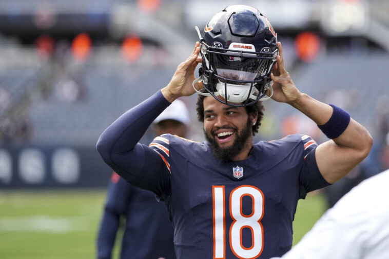 rookie-qb-caleb-williams-named-as-a-captain-for-the-chicago-bears