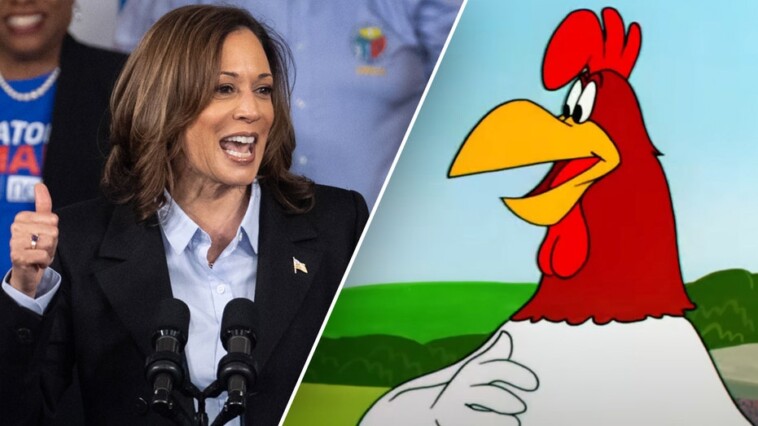 kamala-harris-goes-viral-with-‘cringe’-new-accent-at-detroit-rally,-sparks-‘foghorn-leghorn’-comparisons