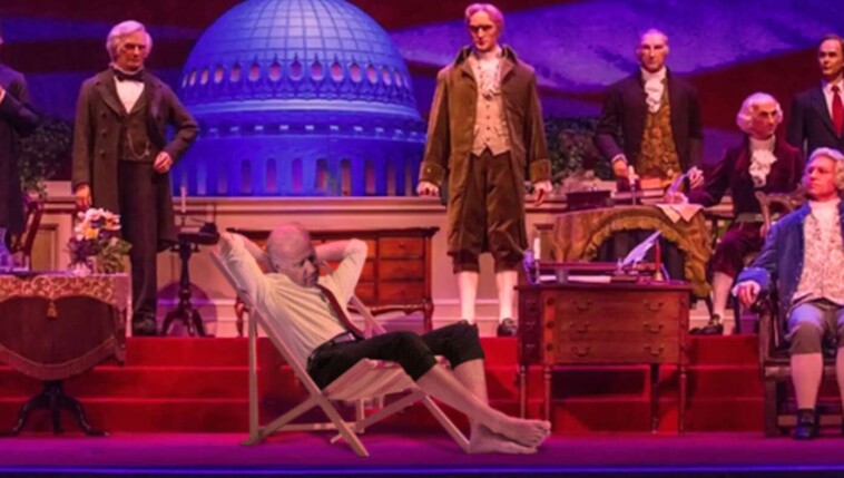 walt-disney-world-updates-hall-of-presidents-by-placing-president-biden-in-beach-chair