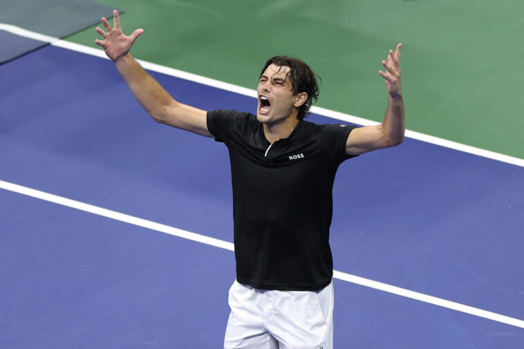 us-open-men’s-semifinals:-taylor-fritz-defeats-frances-tiafoe-to-face-jannik-sinner-in-final