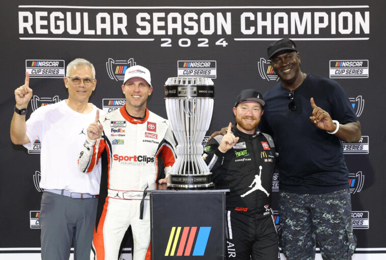 denny-hamlin-and-michael-jordan’s-23xi-racing-one-of-two-teams-to-not-sign-nascar’s-new-charter-agreement