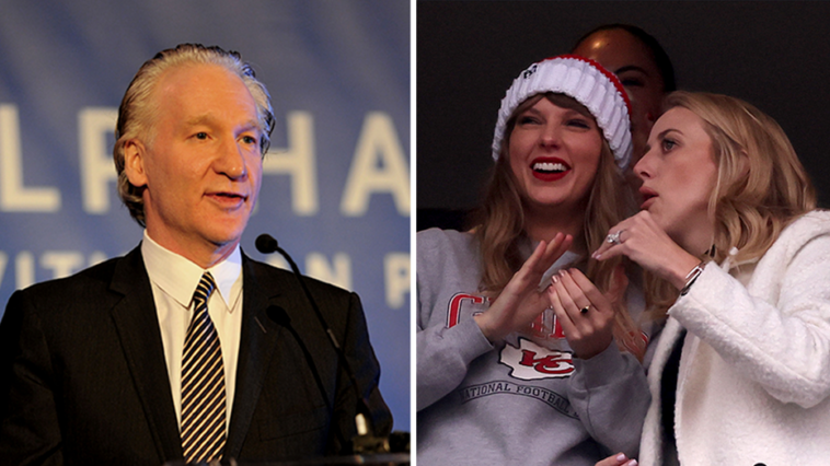 maher-jokes-taylor-swift-didn’t-sit-with-brittany-mahomes-at-chiefs-game-due-to-nfl-wife-liking-trump-posts