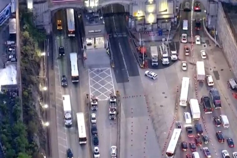 nyc-commuters-stuck-in-lincoln-tunnel-for-up-to-90-minutes-during-rush-hour-after-disabled-bus-snarls-traffic