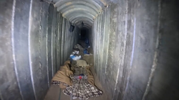 idf-reveals-the-bloody-hamas-tunnel-where-hersh-goldberg-polin-and-other-hostages-were-held-and-killed