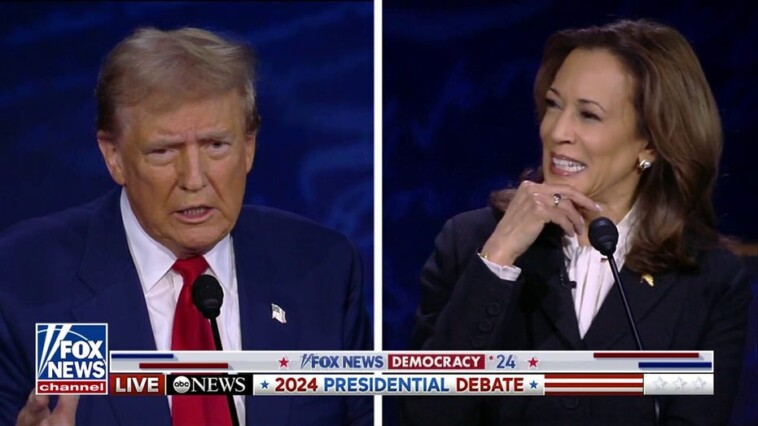 social-media-erupts-over-‘repulsive’-trump-harris-presidential-debate:-‘phony-and-rehearsed’