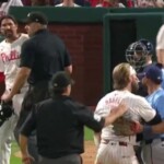 watch:-frustrated-mlb-pitcher-breaks-the-unwritten-rules,-benches-clear-over-‘2-year-old-throwing-a-fit’