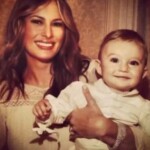 empty-nester-melania-trump-shares-baby-photo-of-son-barron-in-new-book-promo