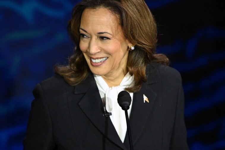 company-says-kamala-harris’-debate-earrings-strikingly-similar-to-its-bluetooth-device,-offers-to-make-ones-for-trump