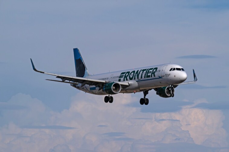 frontier-passenger-allegedly-choked-flight-attendant,-screamed-plane-‘is-going-down’-after-disney-weekend