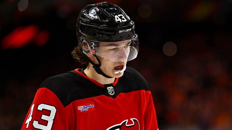 devils-defenseman-luke-hughes-to-miss-start-of-season-after-suffering-shoulder-injury-in-offseason-training