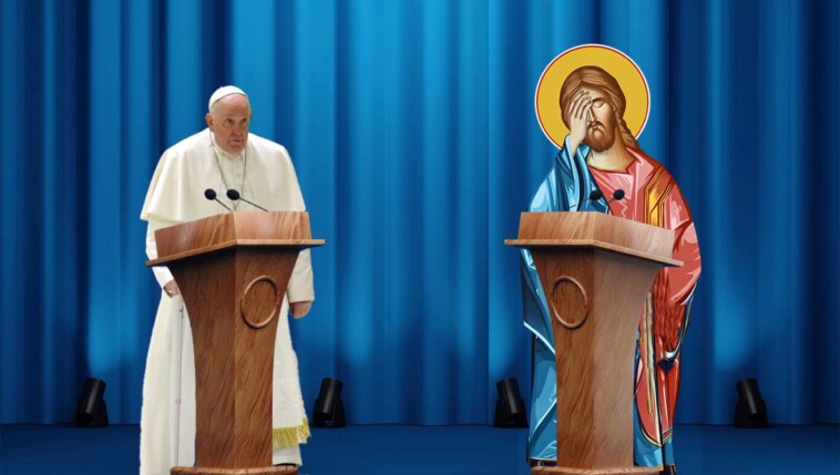 pope-challenges-jesus-to-debate-on-whether-all-religions-lead-to-god