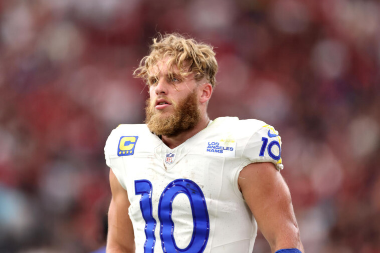 cooper-kupp-leaves-rams-cardinals-game-with-ankle-injury