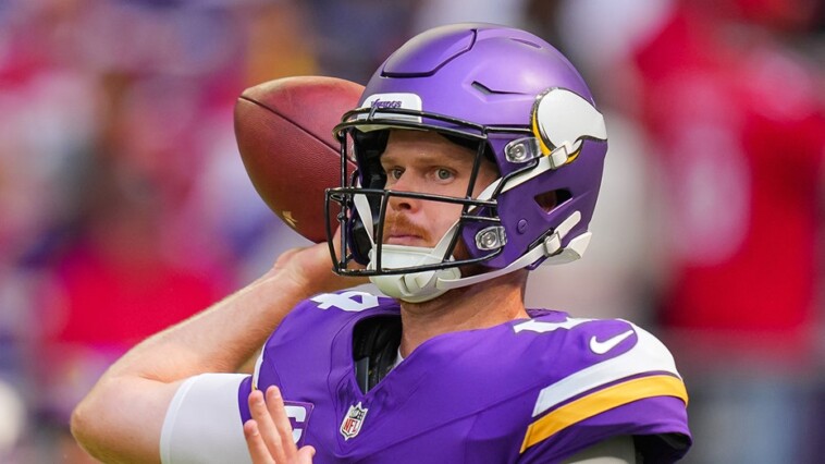 vikings’-sam-darnold-launches-97-yard-touchdown-to-justin-jefferson-vs-49ers-to-start-week-2