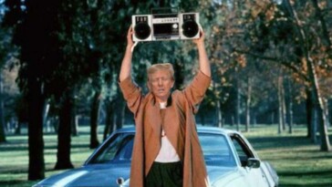 sobbing-trump-holds-up-boom-box-playing-‘you-belong-with-me’-outside-taylor-swift’s-window