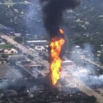 breaking:-live-aerial-footage-captures-massive-explosion-at-pipeline-in-la-porte,-texas