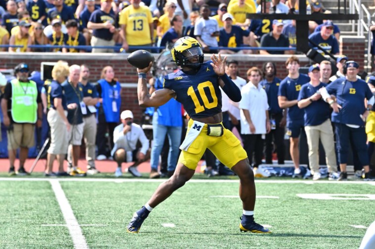 michigan-names-alex-orji-as-starting-qb-in-quarterback-change-ahead-of-usc-matchup