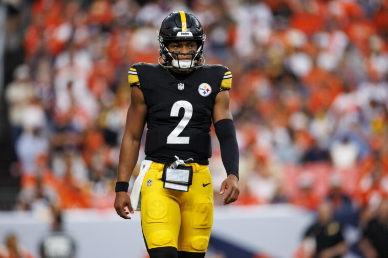 steelers-again-planning-for-quarterback-justin-fields-to-start-vs.-chargers-amid-russell-wilson’s-calf-injury