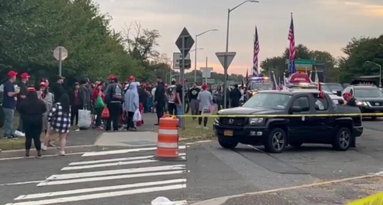 this-is-strange…-update:-nassau-county-police-commissioner-claims-person-detained-“may-have-been-training-a-bomb-detection-dog”-near-trump-rally