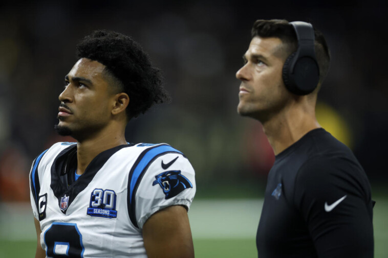 bryce-young-not-on-trade-block,-according-to-panthers-coach-dave-canales