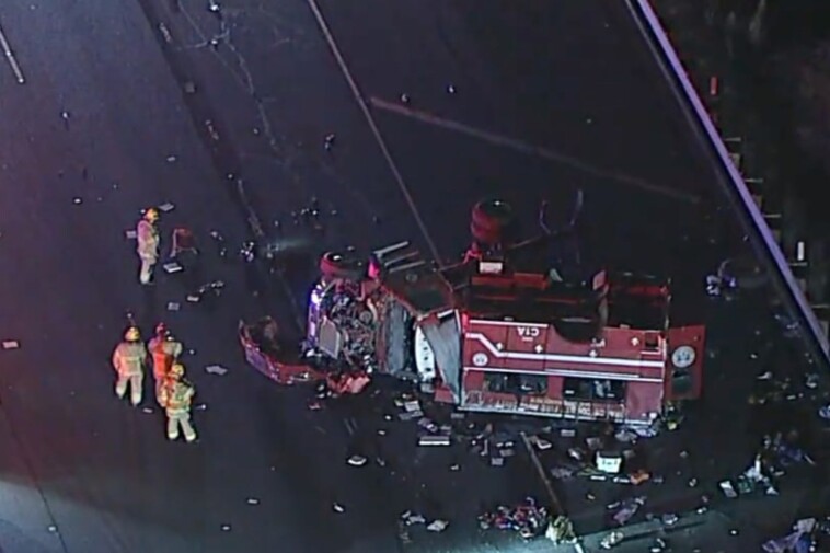 highway-crash-injures-8-southern-california-firefighters