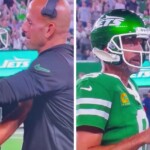 watch:-aaron-rodgers-leaves-fans-stunned-after-pushing-coach-who-wanted-a-hug-–-‘he’s-not-a-big-hugger’