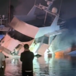 california-yacht-with-fireworks,-ammo-onboard-sinks-after-bursting-into-flames,-video-shows