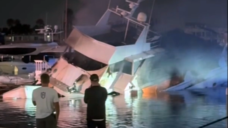 california-yacht-with-fireworks,-ammo-onboard-sinks-after-bursting-into-flames,-video-shows