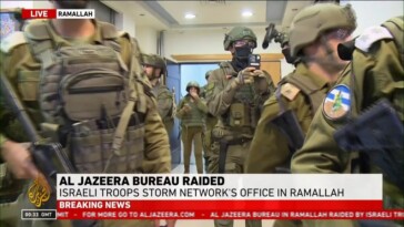 israeli-troops-raid,-shut-down-al-jazeera’s-bureau-in-ramallah-in-west-bank