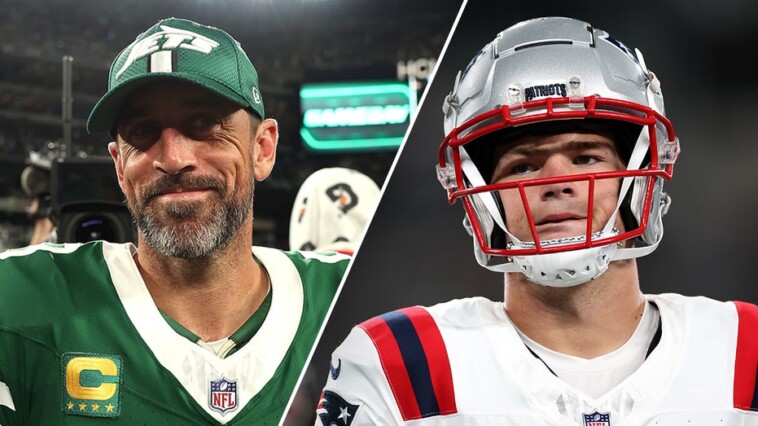 patriots-quarterback-drake-maye-draws-ire-from-fans-over-aaron-rodgers-‘goat’-remark