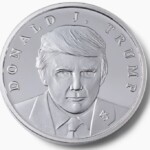 trump-unveils-$100-coins-with-his-face-on-them-after-selling-bibles,-sneakers