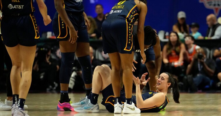 watch:-caitlin-clark-given-black-eye-after-nasty-poke-as-refs-miss-clear-foul-by-opponent